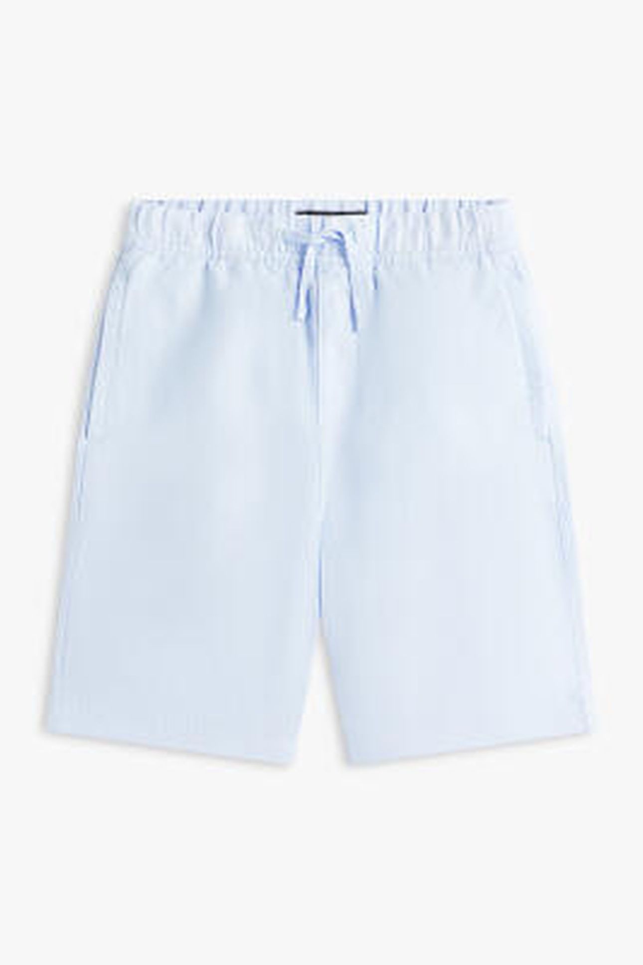 BOYS LINEN BLEND SHORT SWEET BLUE 4
