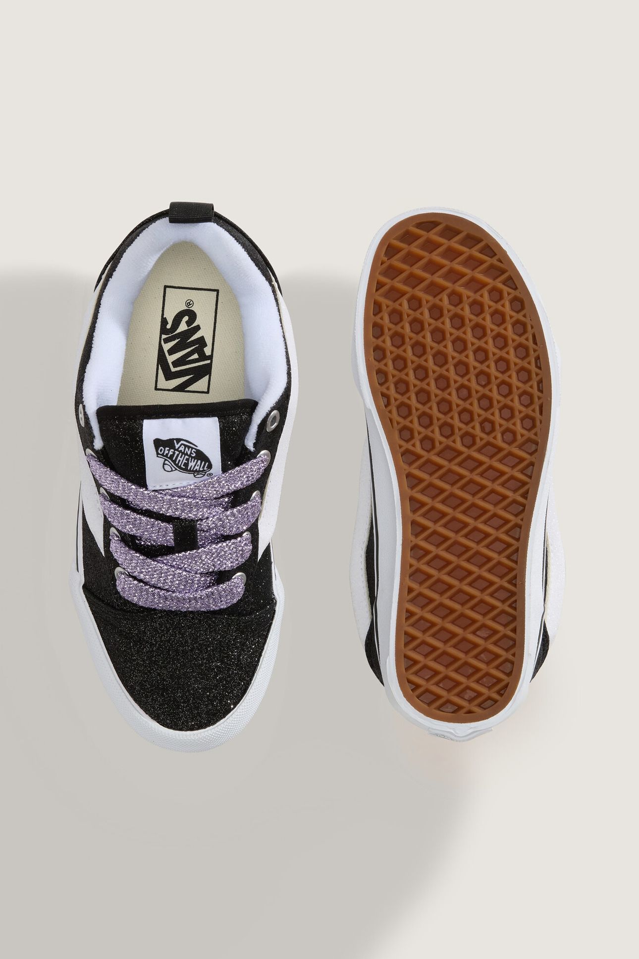 JUNIOR KNU SKOOL GLITTER BLACK/PURPLE 6