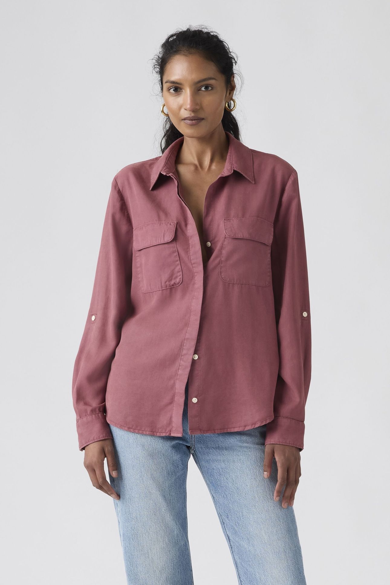 ELAINE UTILITY LIGHTWEIGHT SHIRT 1