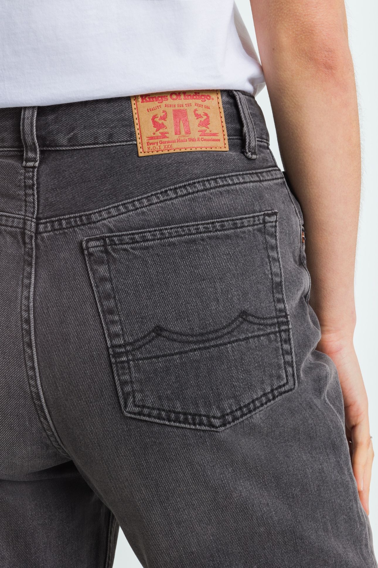 ALICE JEANS PONY BLACK OD BLACK 4