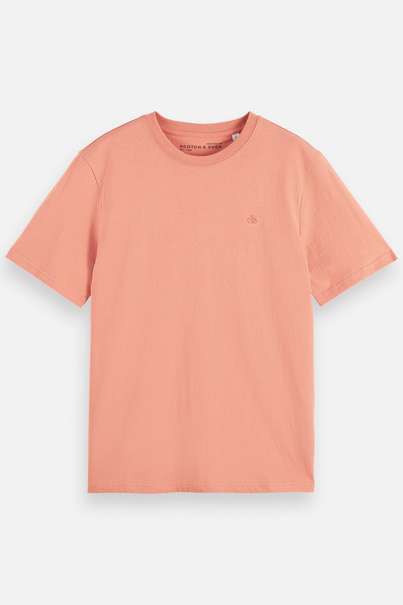 SEASONAL CORE CHEST LOGO REGULAR-FIT T-SHIRT DARK PINK 4