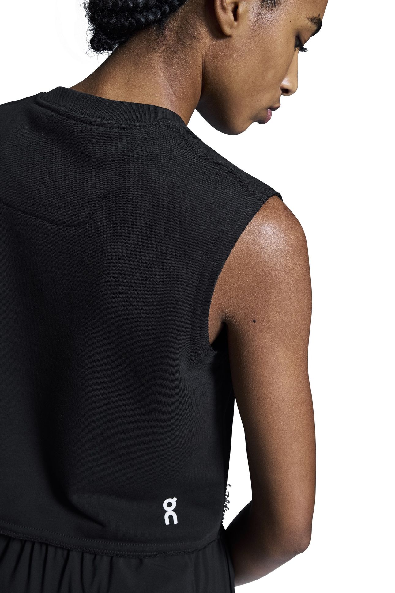 CLUB CREW CROP 1 BLACK 6