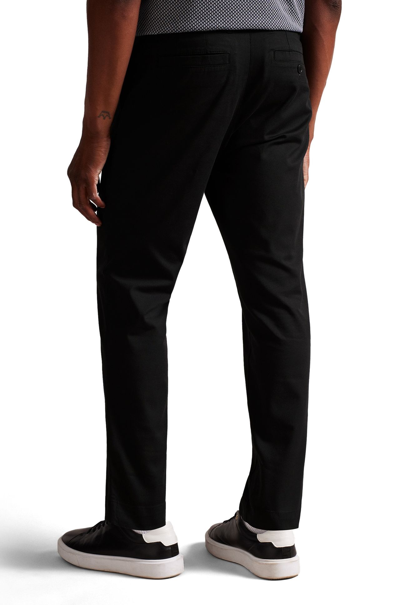GENBEE REGULAR FIT CHINO BLACK 3