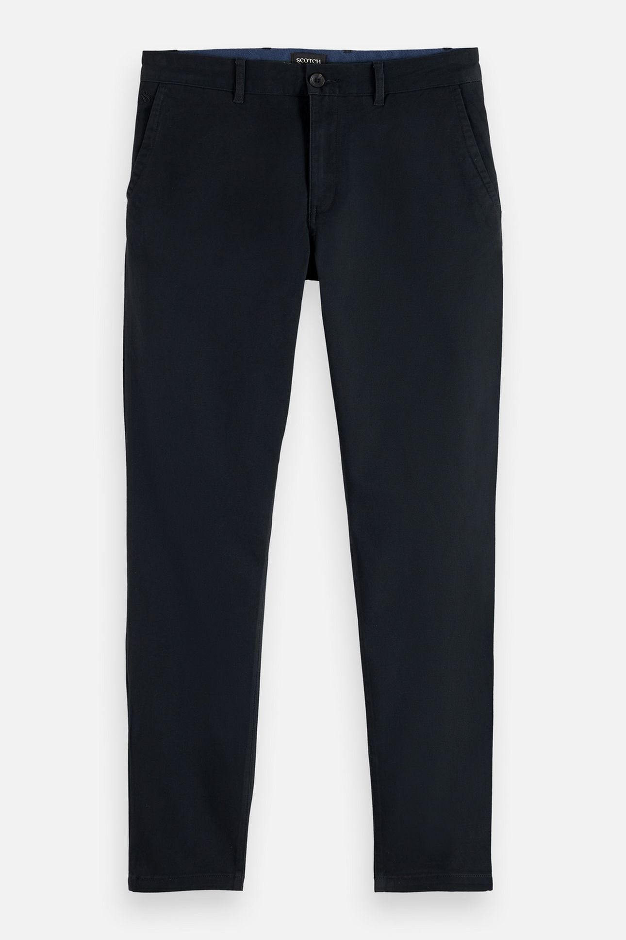 STUART COTTON-BLEND TWILL CHINO BLACK 4