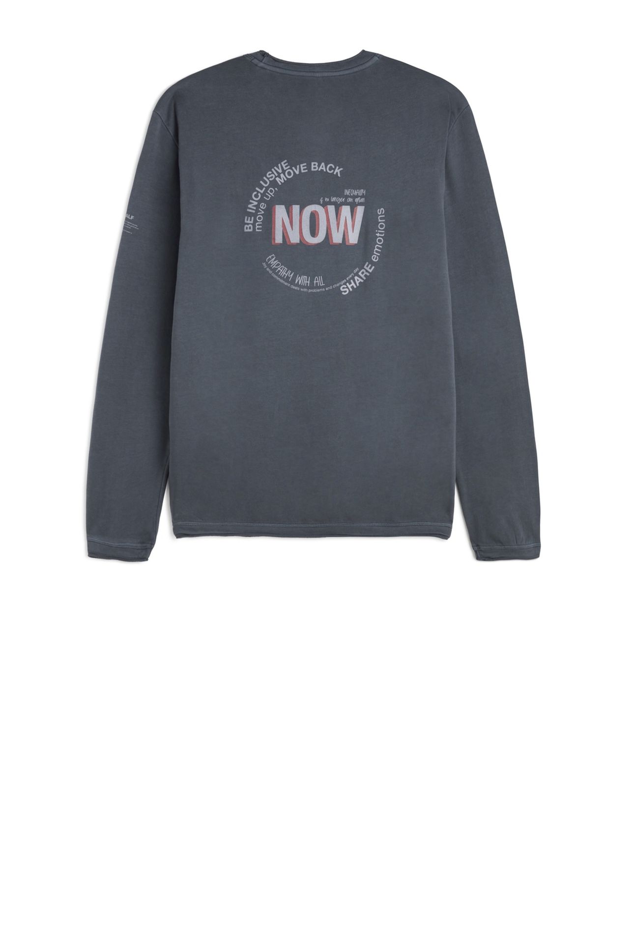 NOWALF LONG SLEEVE T-SHIRT STEEL BLUE 6