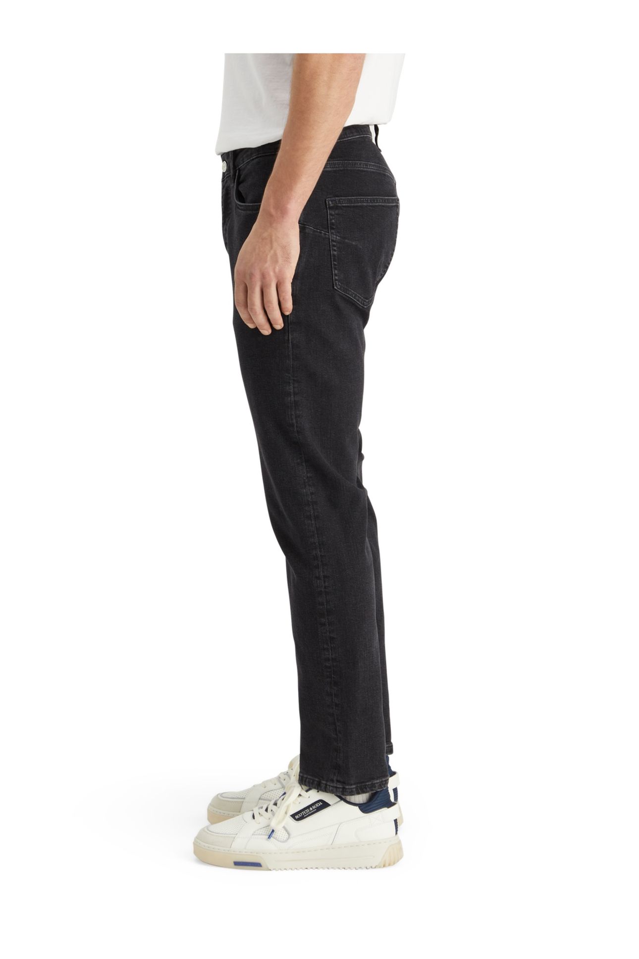 CORE THE ZEE STRAIGHT JEANS CITY BLACK DARK GREY 3