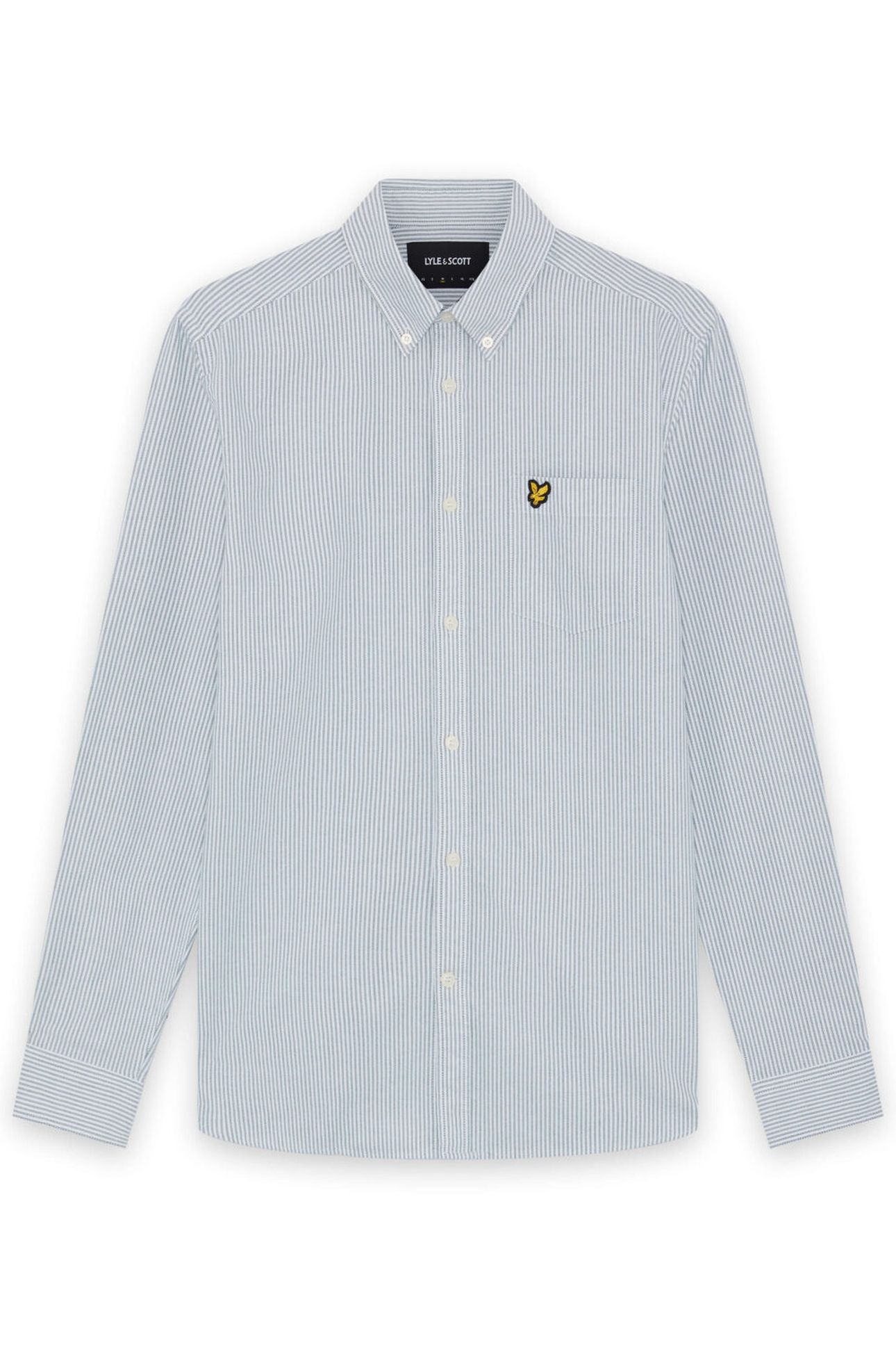 STRIPE OXFORD SHIRT EVERGLADE/WHITE 4