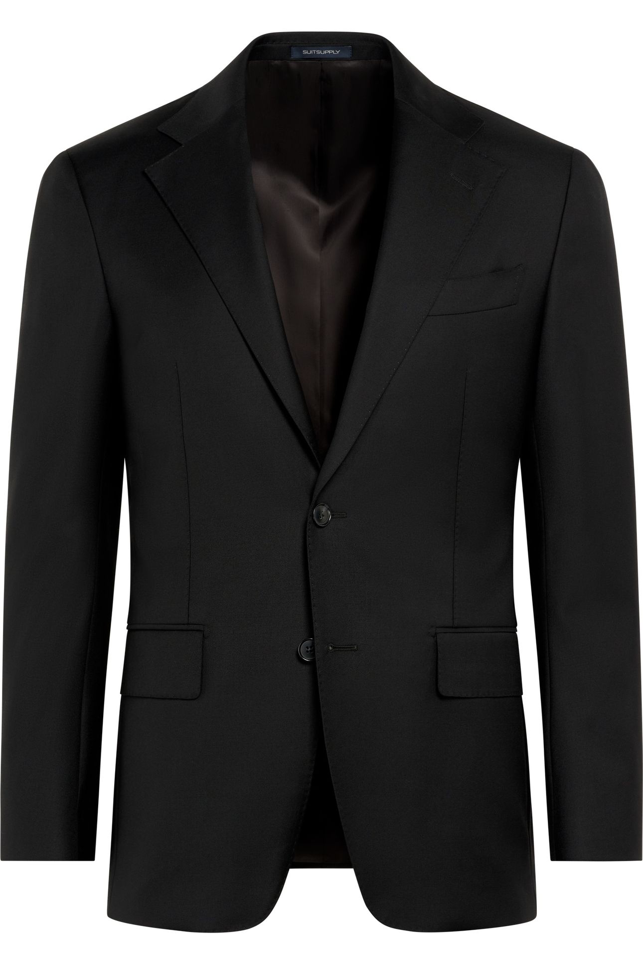 JACKET BLACK PURE WOOL S110 BLACK 5