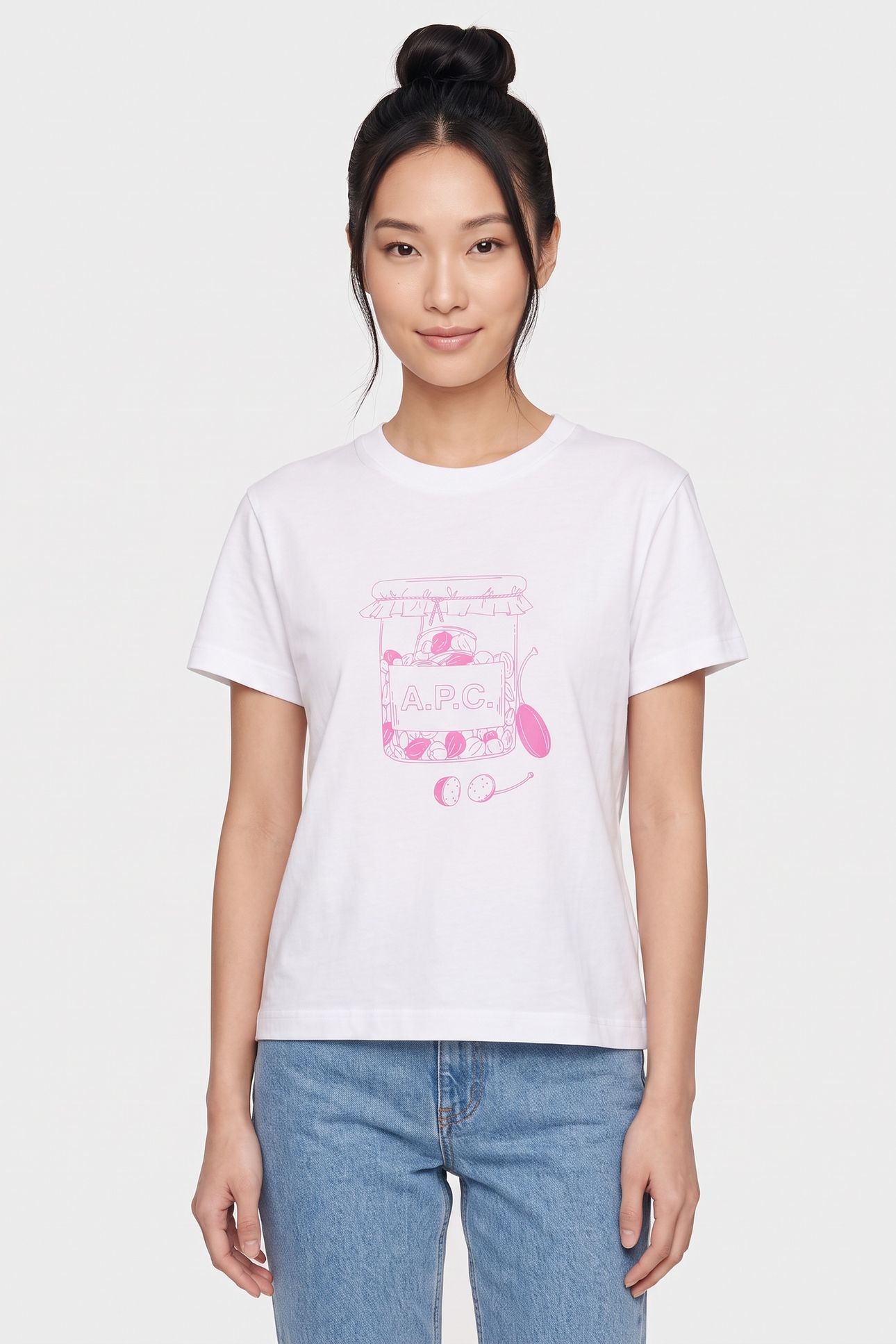 T-SHIRT SHORT SLEEVE CAPERS WHITE 1