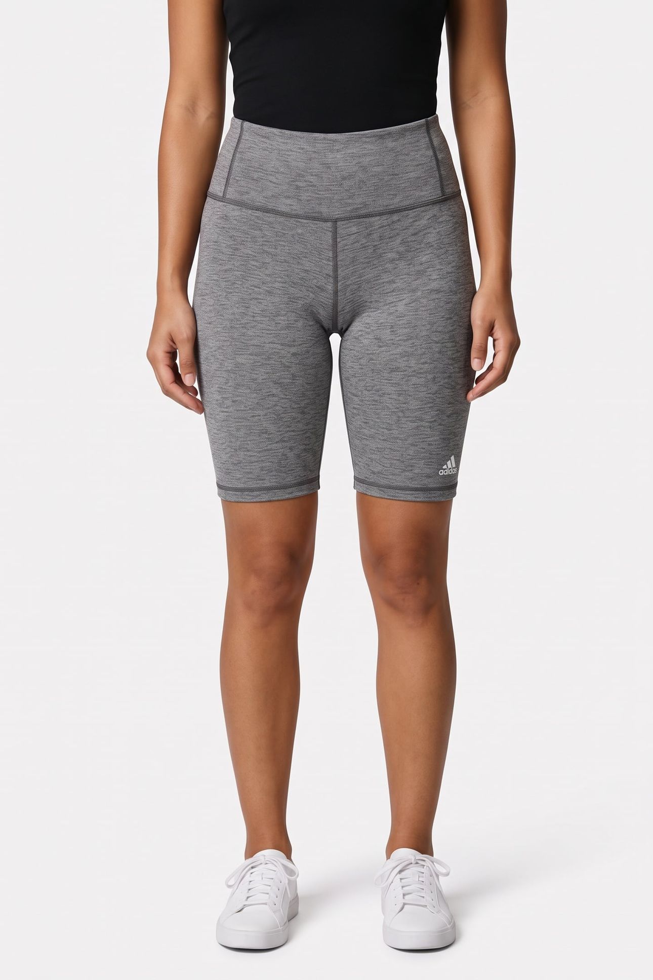 OPTIME BIKE S TIGHTS DARK GREY HEATHER 1
