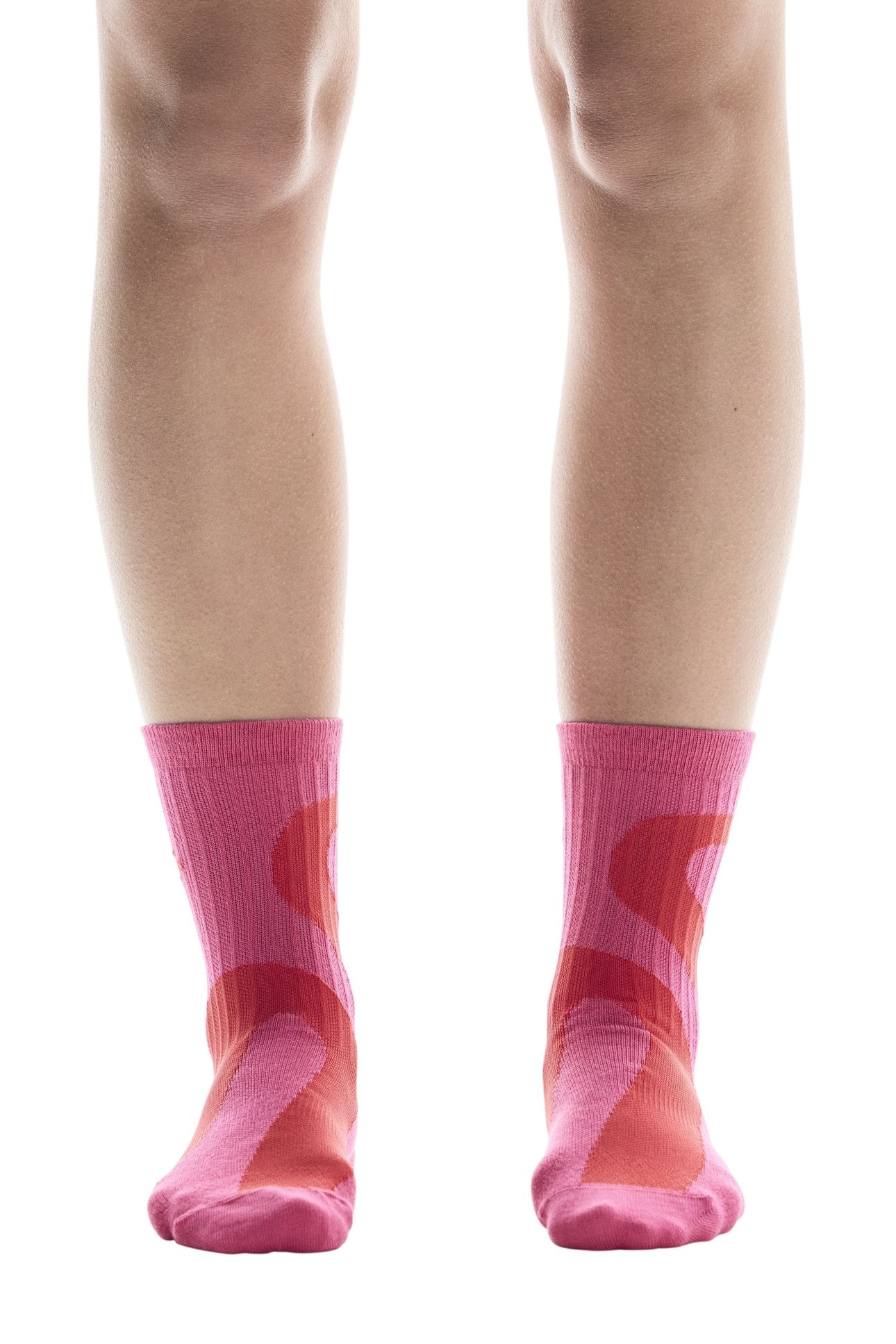 LIQUID LOGO SOCK HIGH 2P 1 UNISEX LIMELIGHT | PINK 2