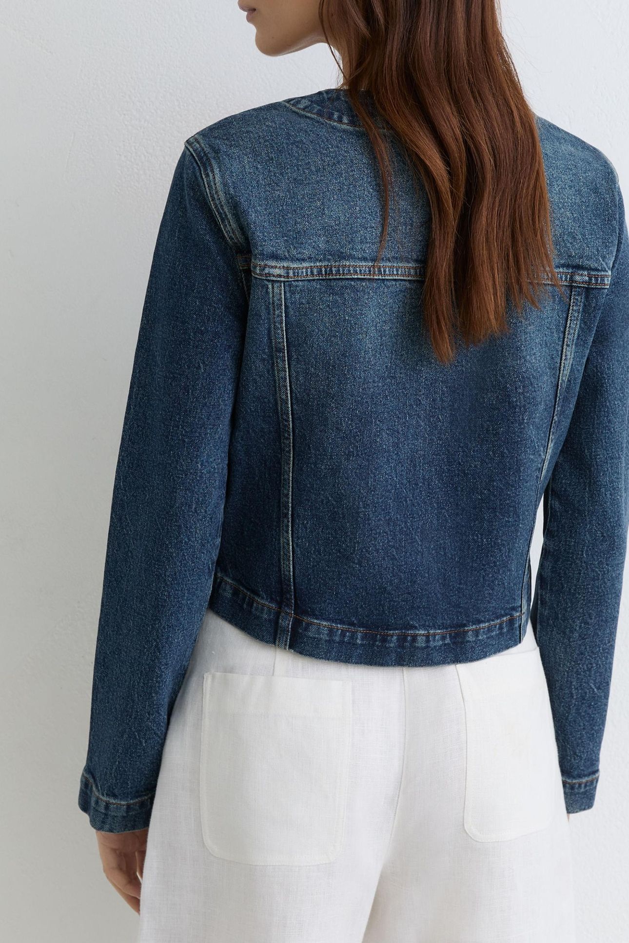 DENIM JACKET MID BLUE 3