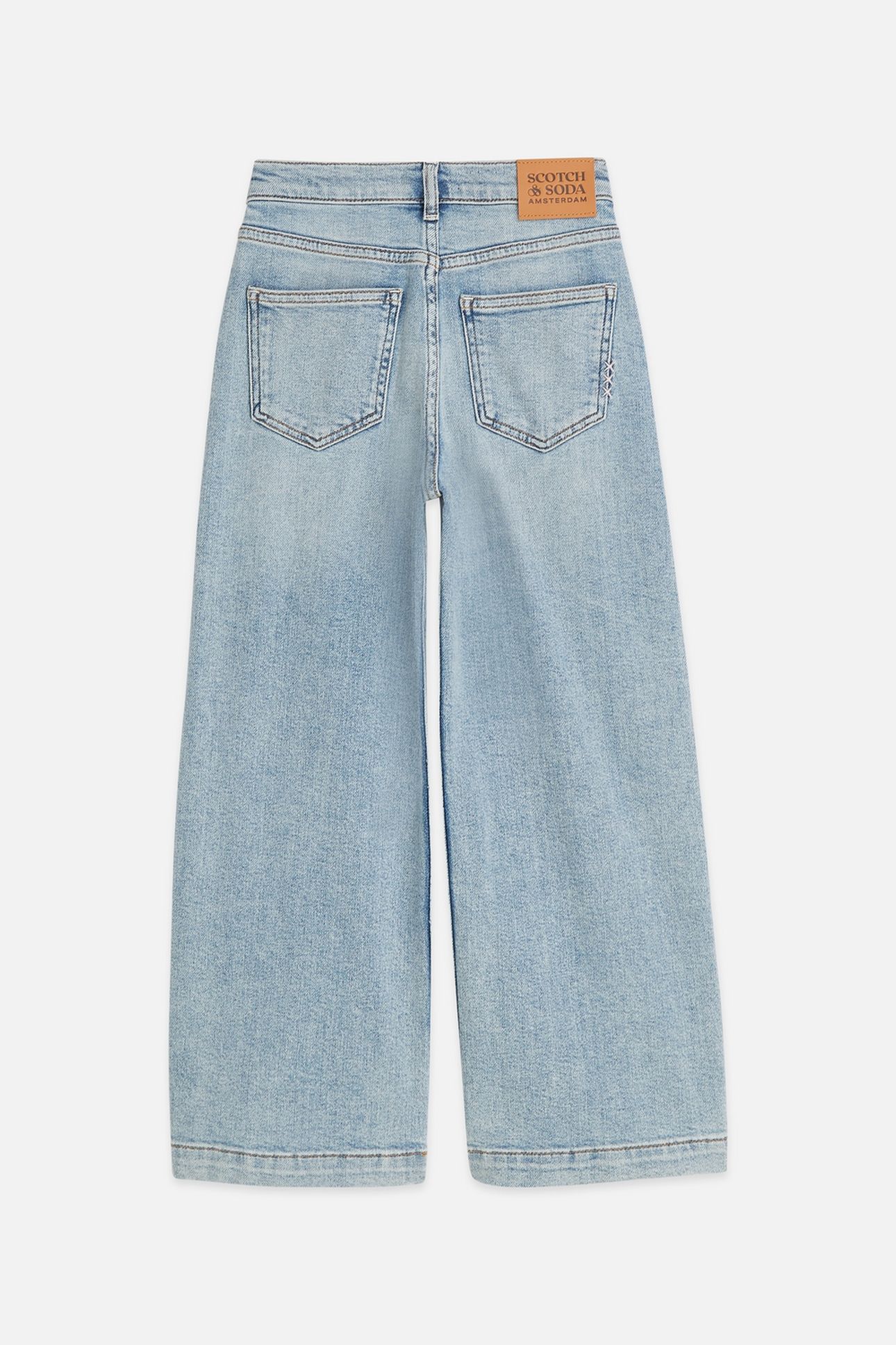 GIRLS THE WAVE WIDELEG JEANS NAVY 2