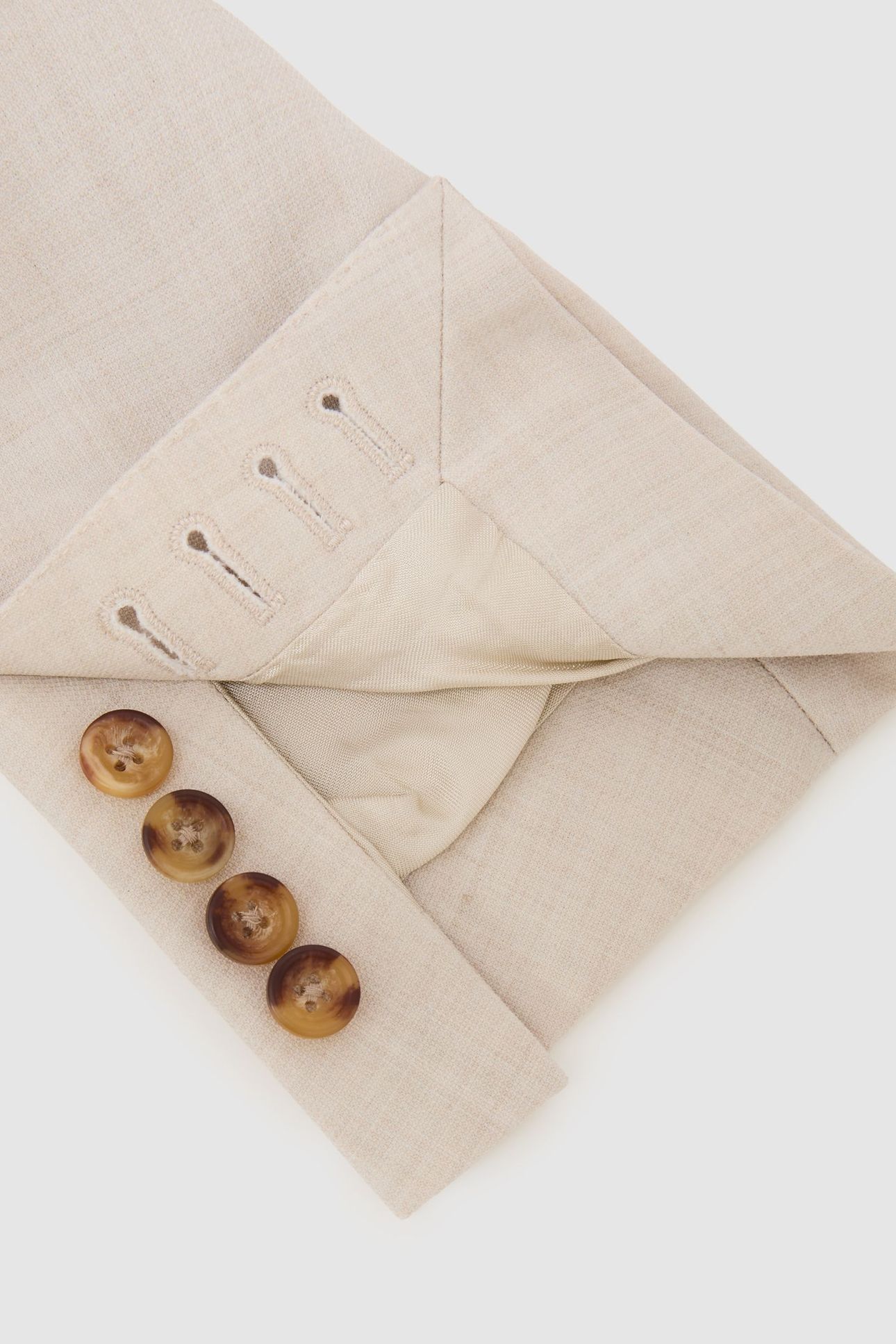 DB HERRINGBONE BLAZER STONE 7