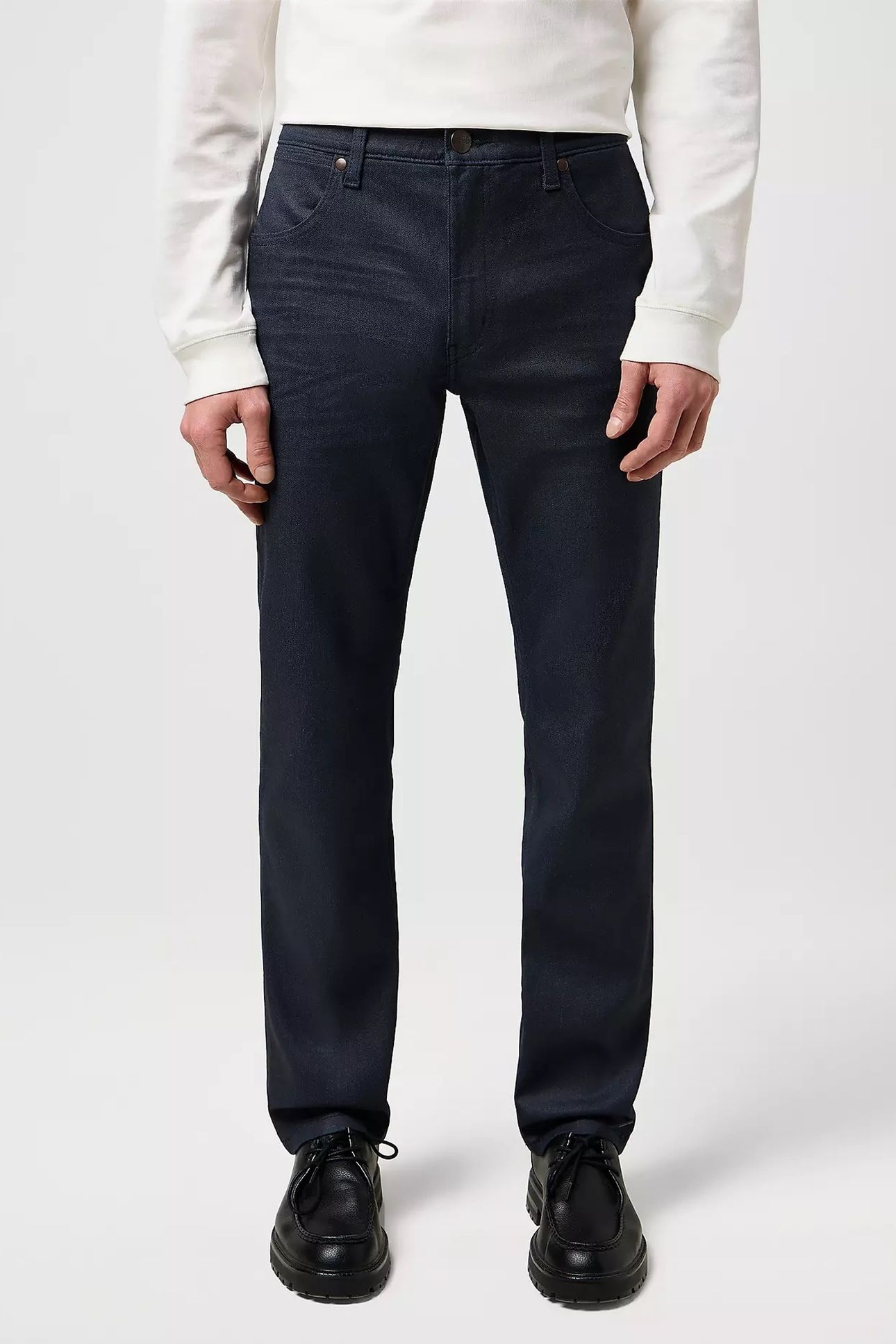 GREENSBORO INDIGO COATED JEANS DENIM GREY 1