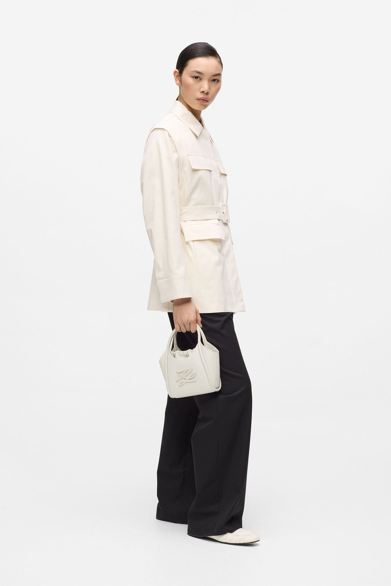 AUTOGRAPH PATCH MINI TOTE OFF WHITE 1