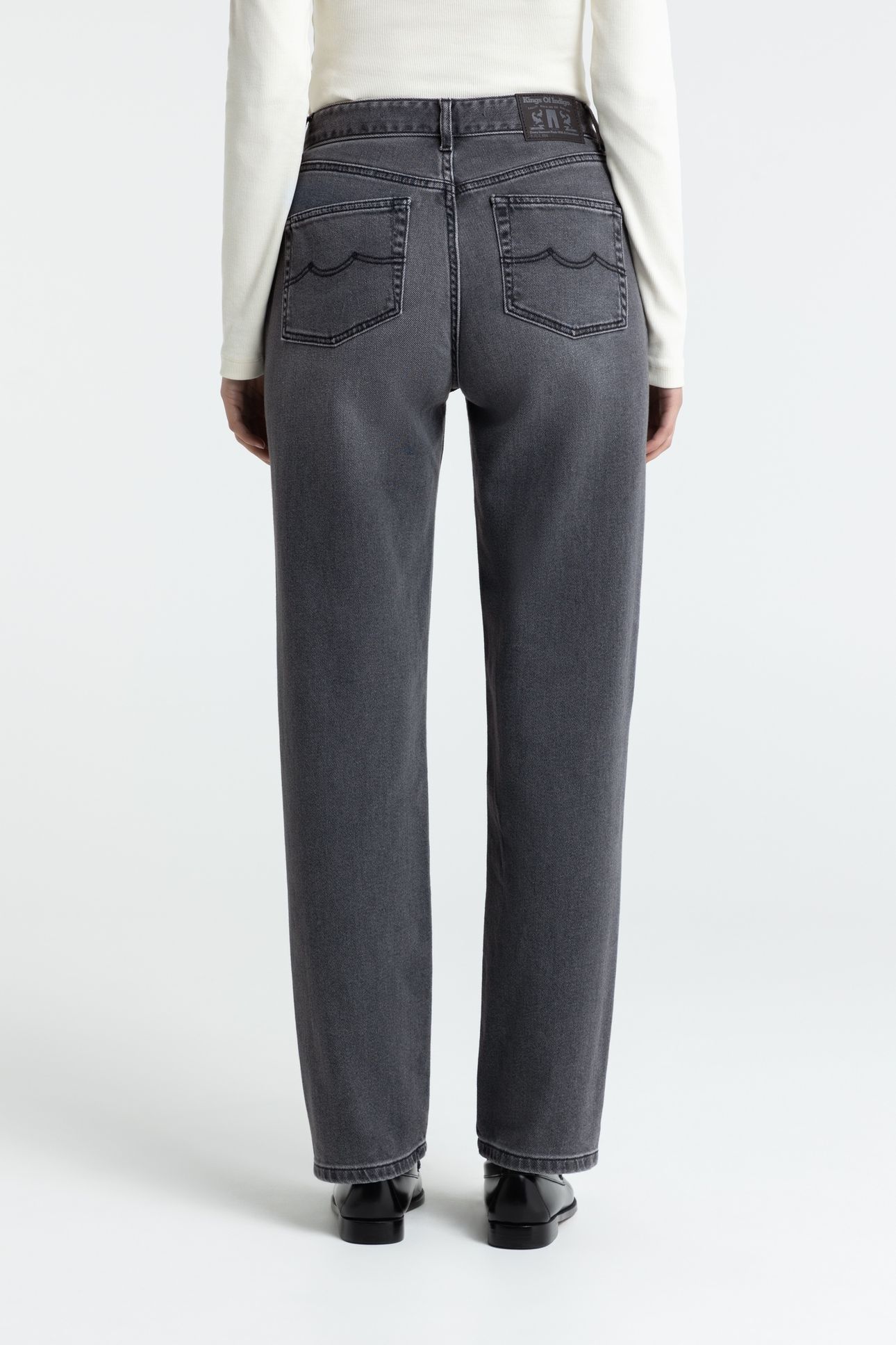 INOE JEANS COTTON FLEX GREY 3