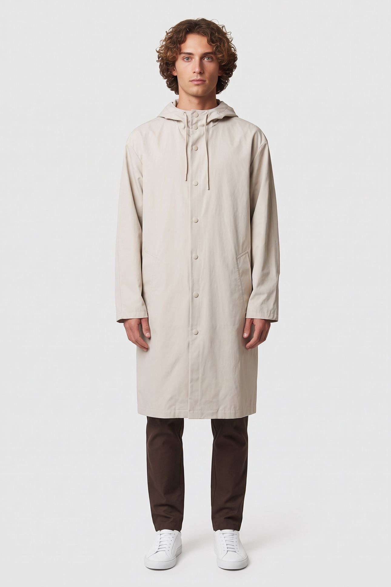 UNISEX PARKA CHALK 1