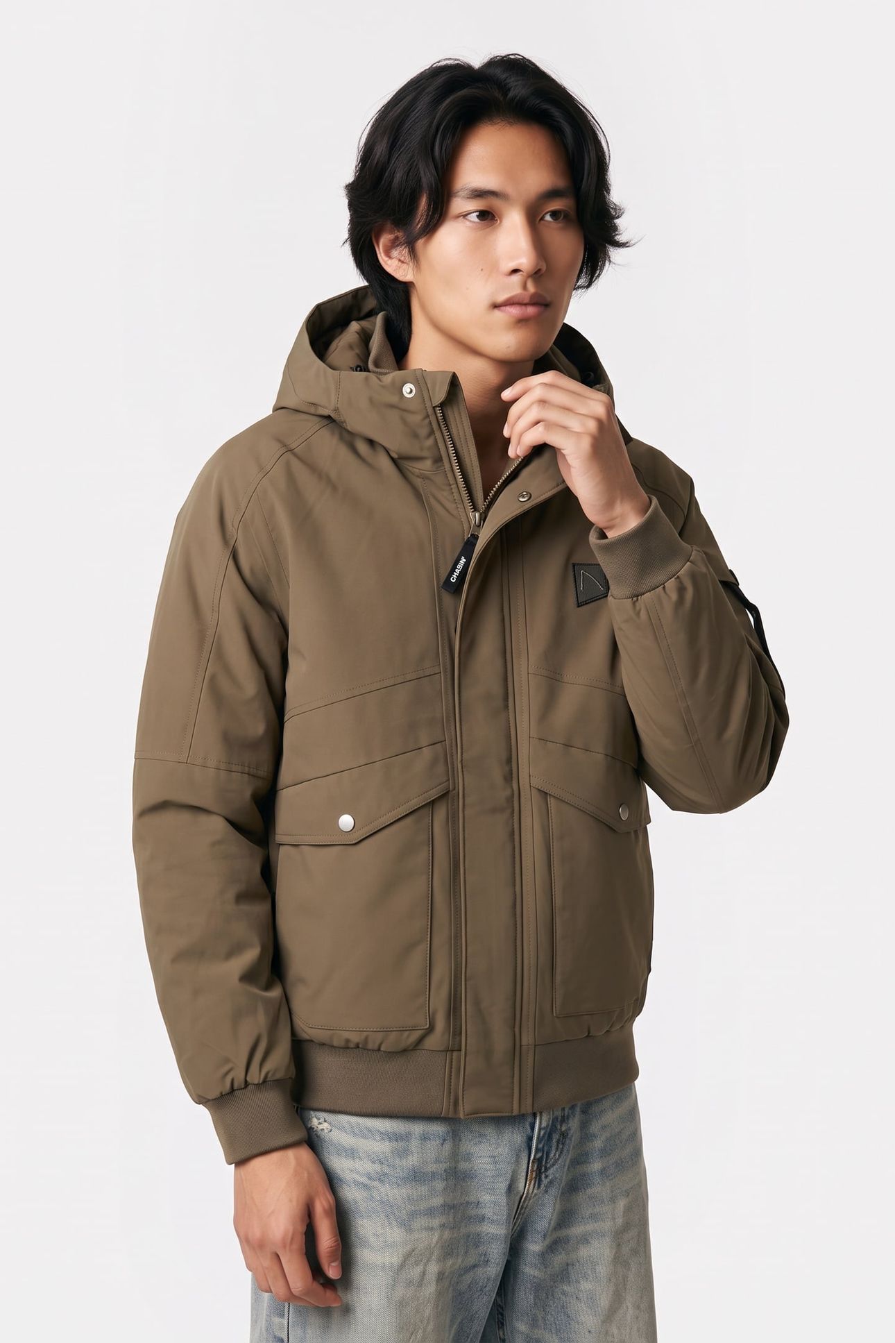 OUTERWEAR RETURN VALLEY STONE GRAY 1