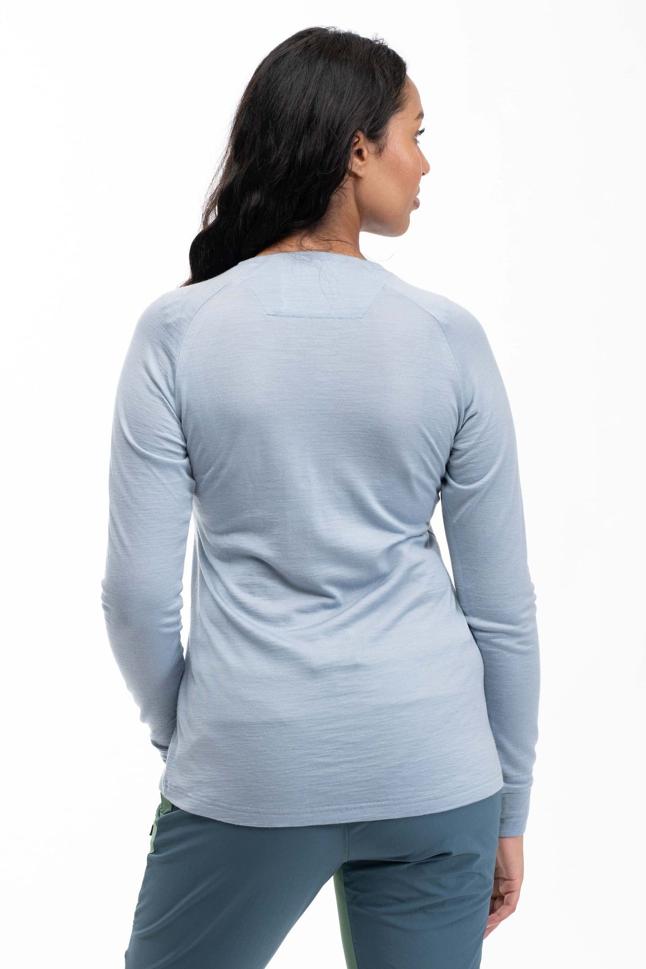 LYSEBU WOOL W HENLEY HUSKY BLUE 2