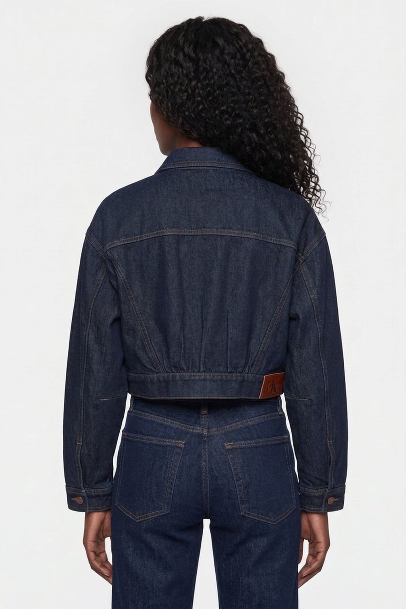 ARTICULATED DENIM JACKET RESIN RINSE 2