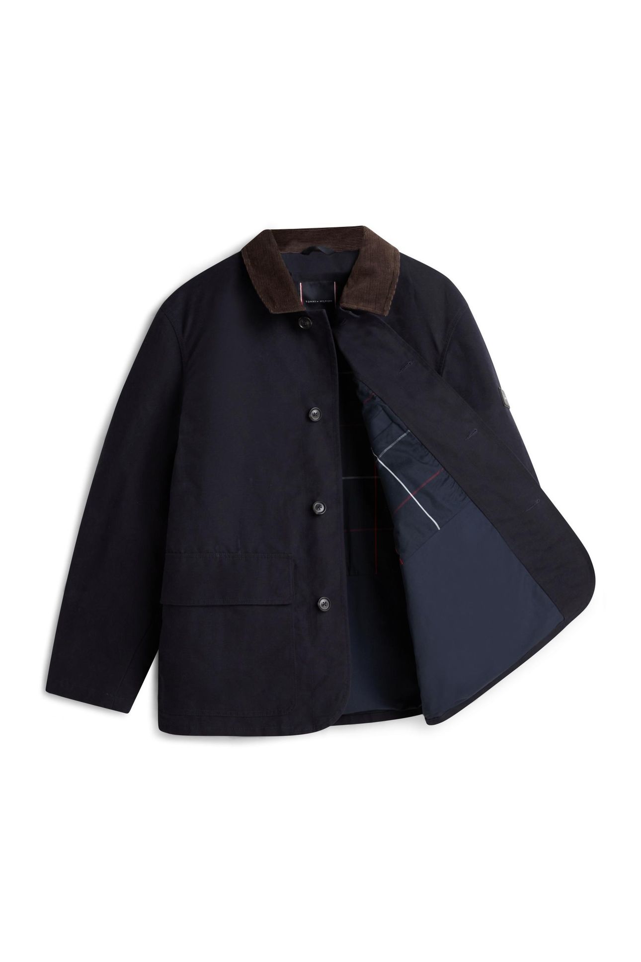 WAXED BARN JACKET DESERT SKY 6