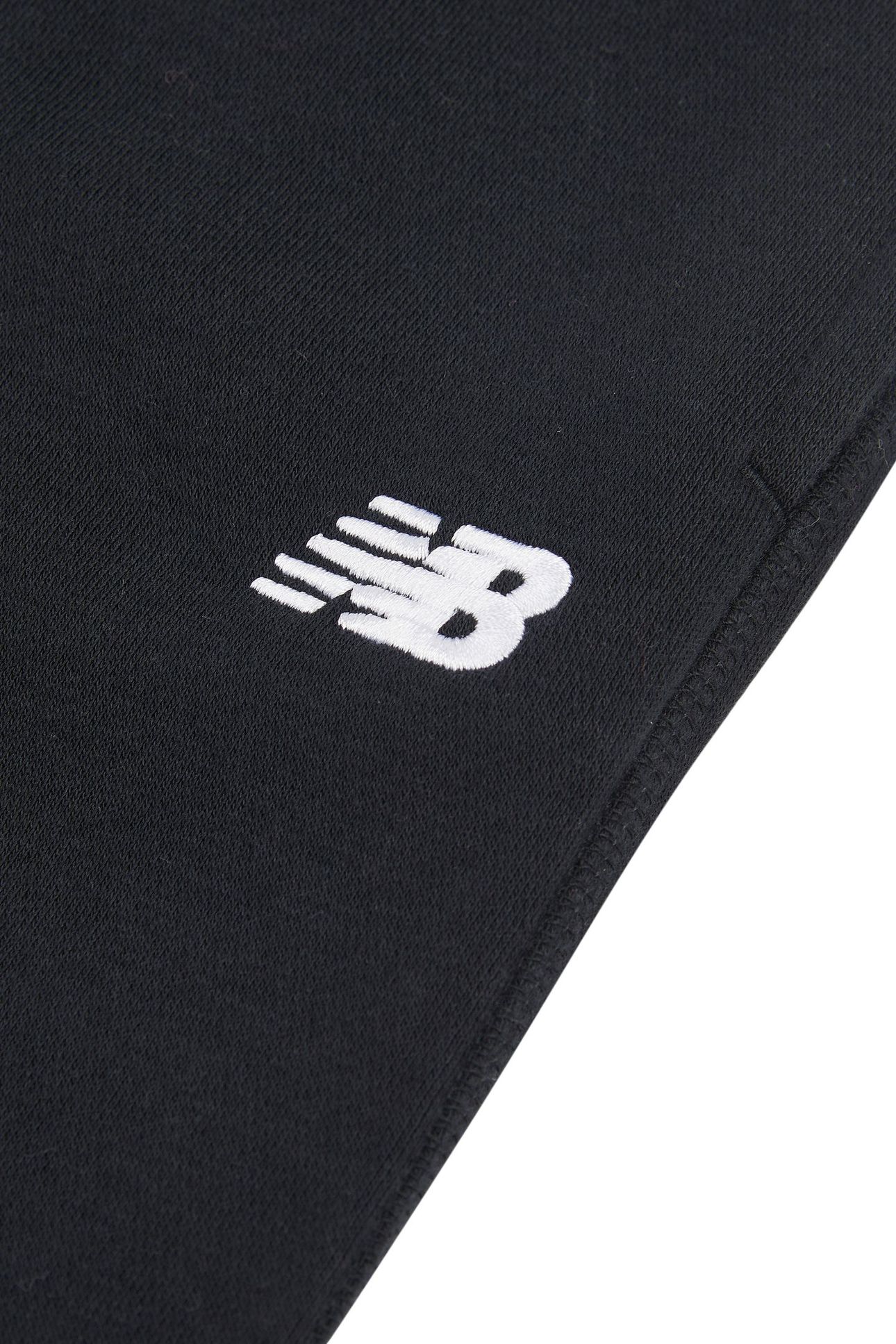 BOYS BRUSH BACK SMALL LOGO JOGGER BLACK 5