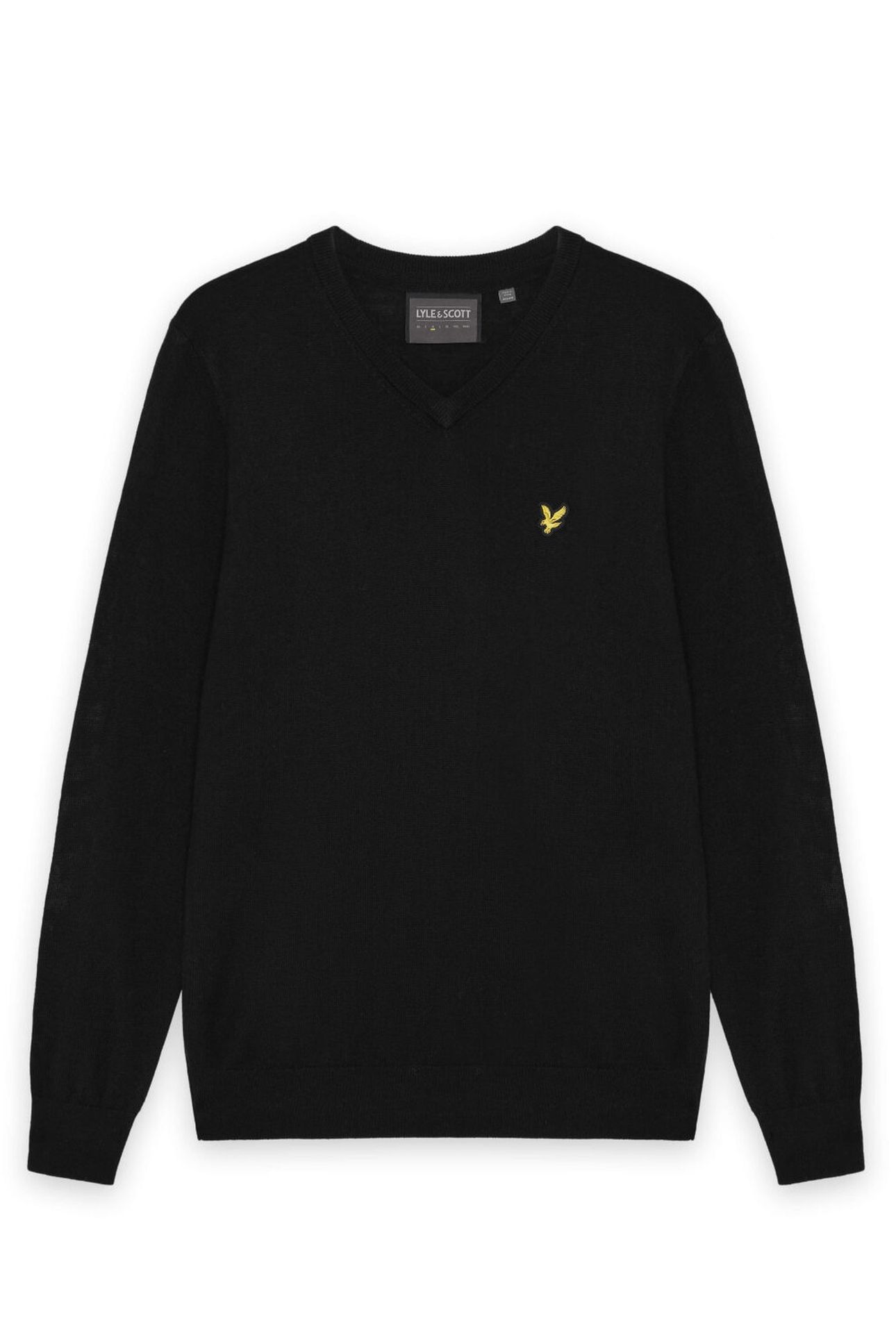 GOLF V NECK PULLOVER JET BLACK 4