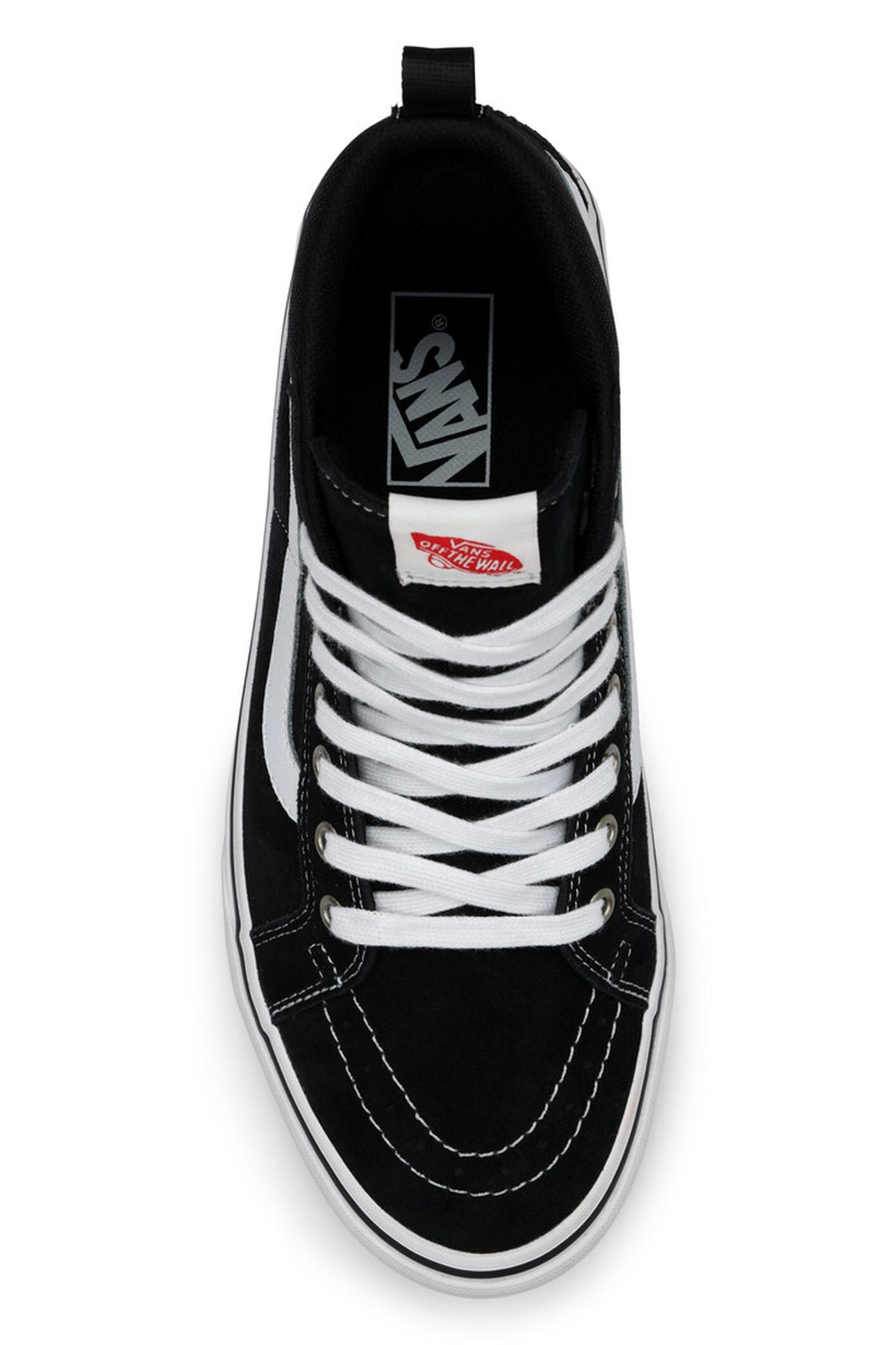 UNISEX SK8-HI INSULATED BLACK/WHITE 6