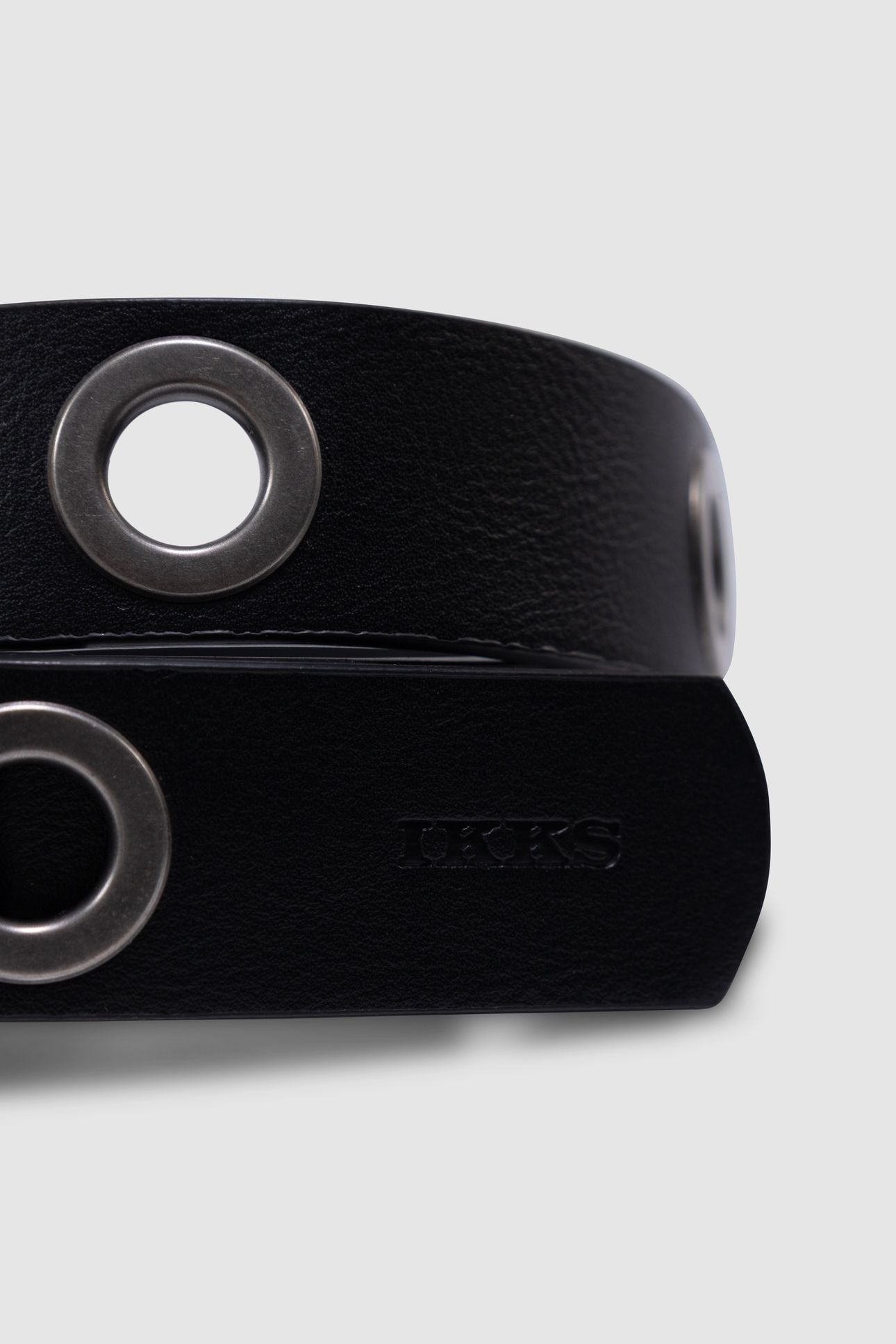 GIRLS’ BLACK BELT WITH XL EYELETS 4