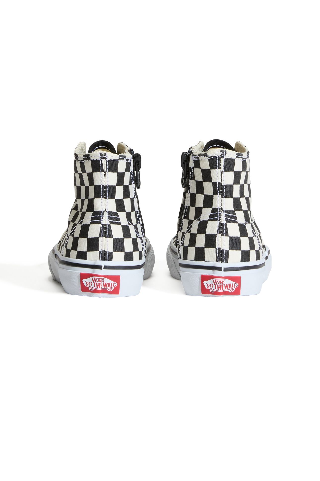YOUTH UNISEX AUTHENTIC HI 2.0 ZIP CHECKERBOARD BLACK/TRUE WH 4