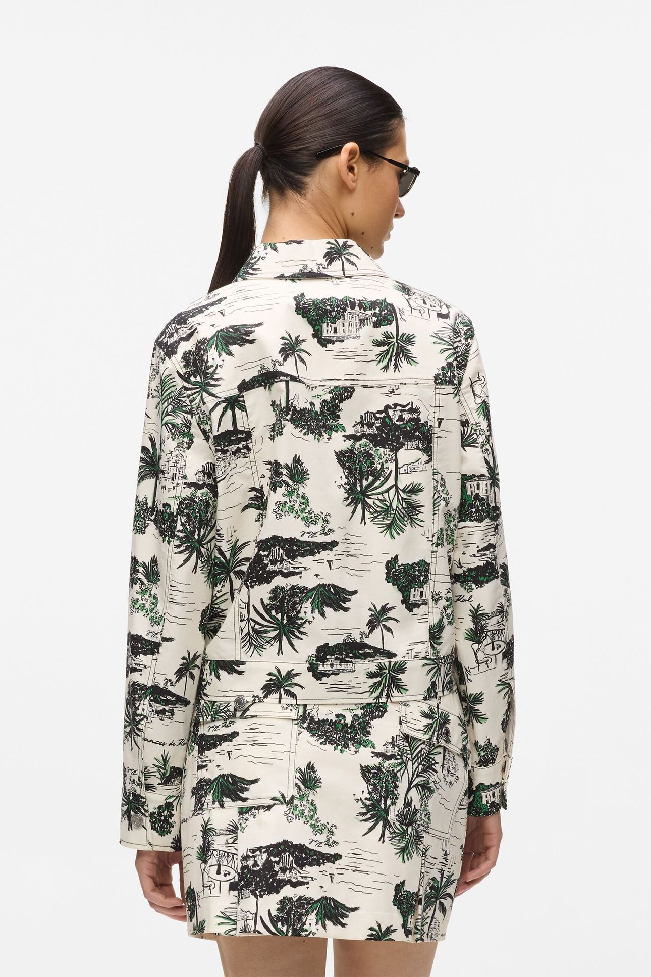 PRINTED BLOUSON BLACK 3