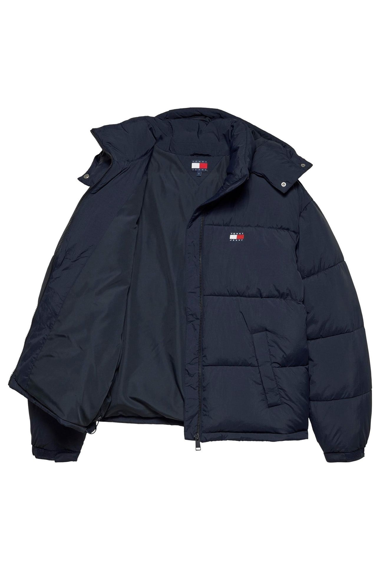 TJW OVS HOODED FLAG DARK NIGHT NAVY 2