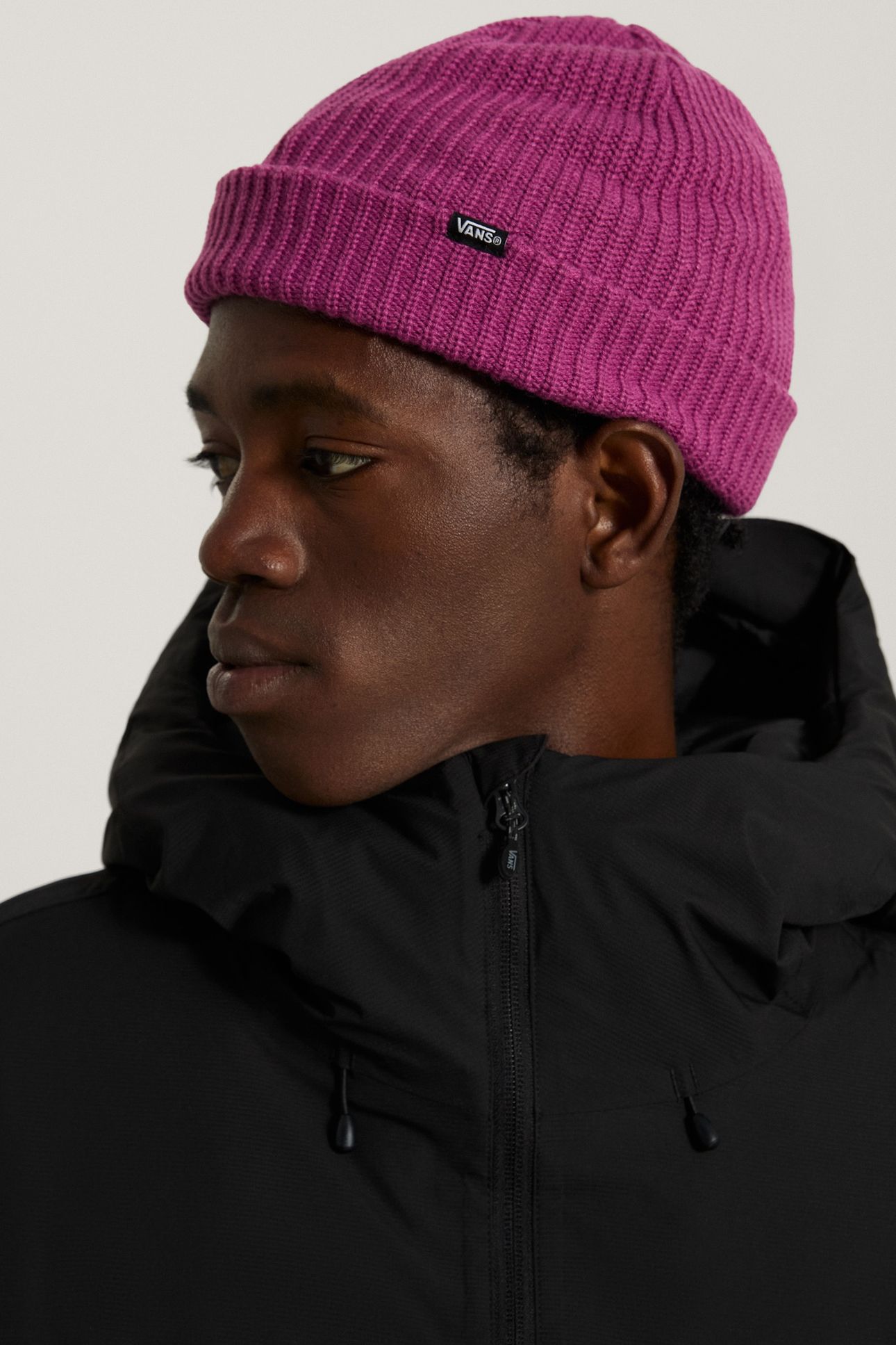 UNISEX CORE BASIC CUFF BEANIE MYSTIC MULBERRY 1