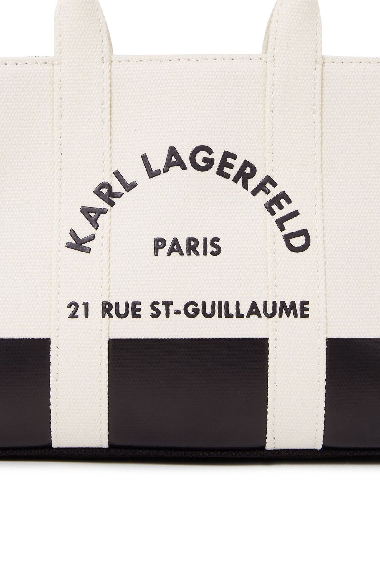 RSG SQUARE MN TOTE WHITE/BLACK 5