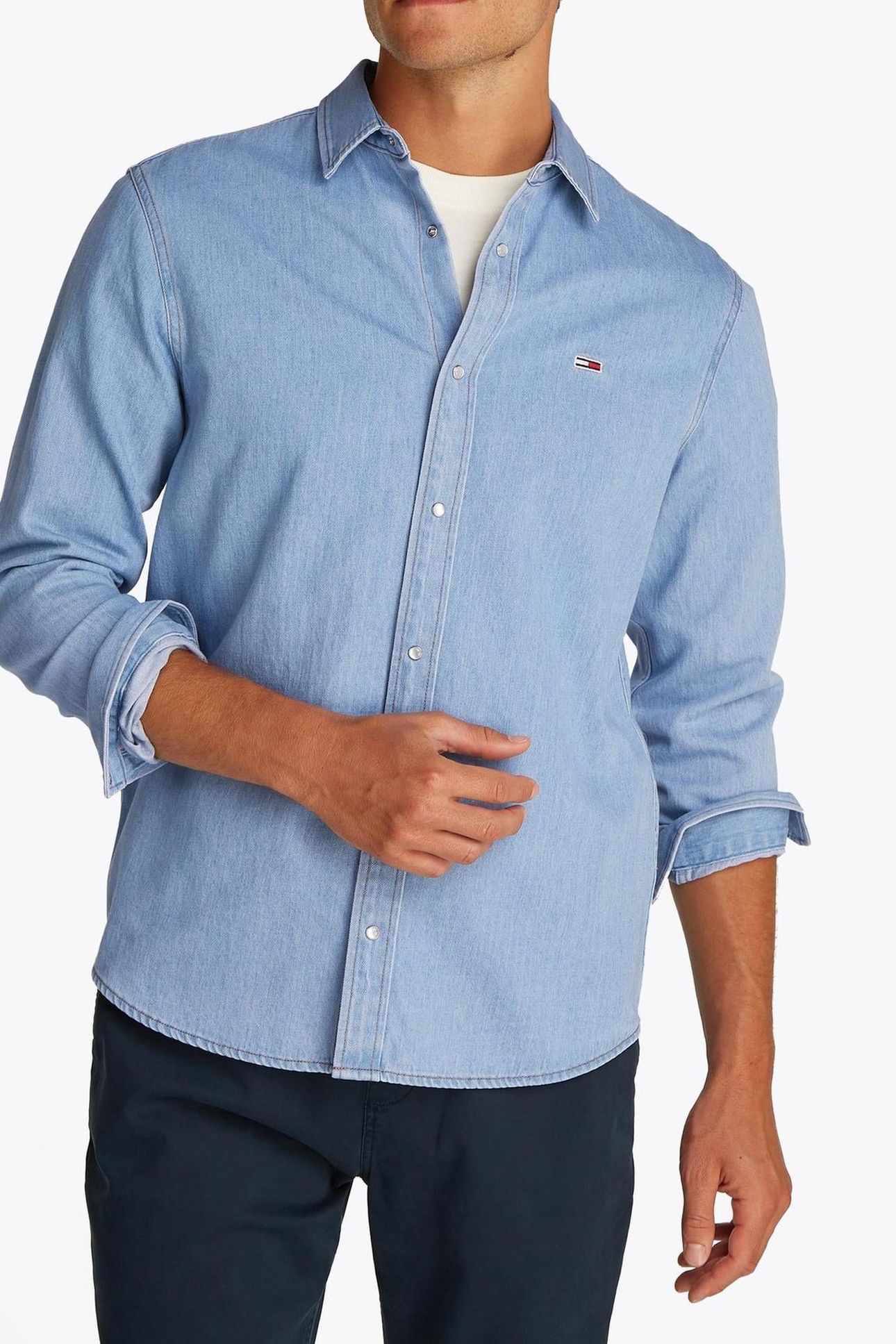 REGULAR FIT LOOSE DENIM DENIM LIGHT 1