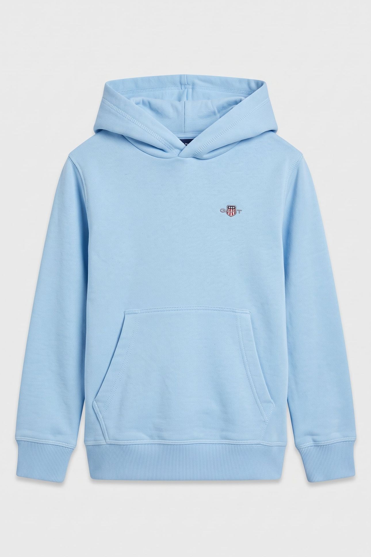 KIDS UNISEX SHIELD SWEAT HOODIE SKY BLUE 2