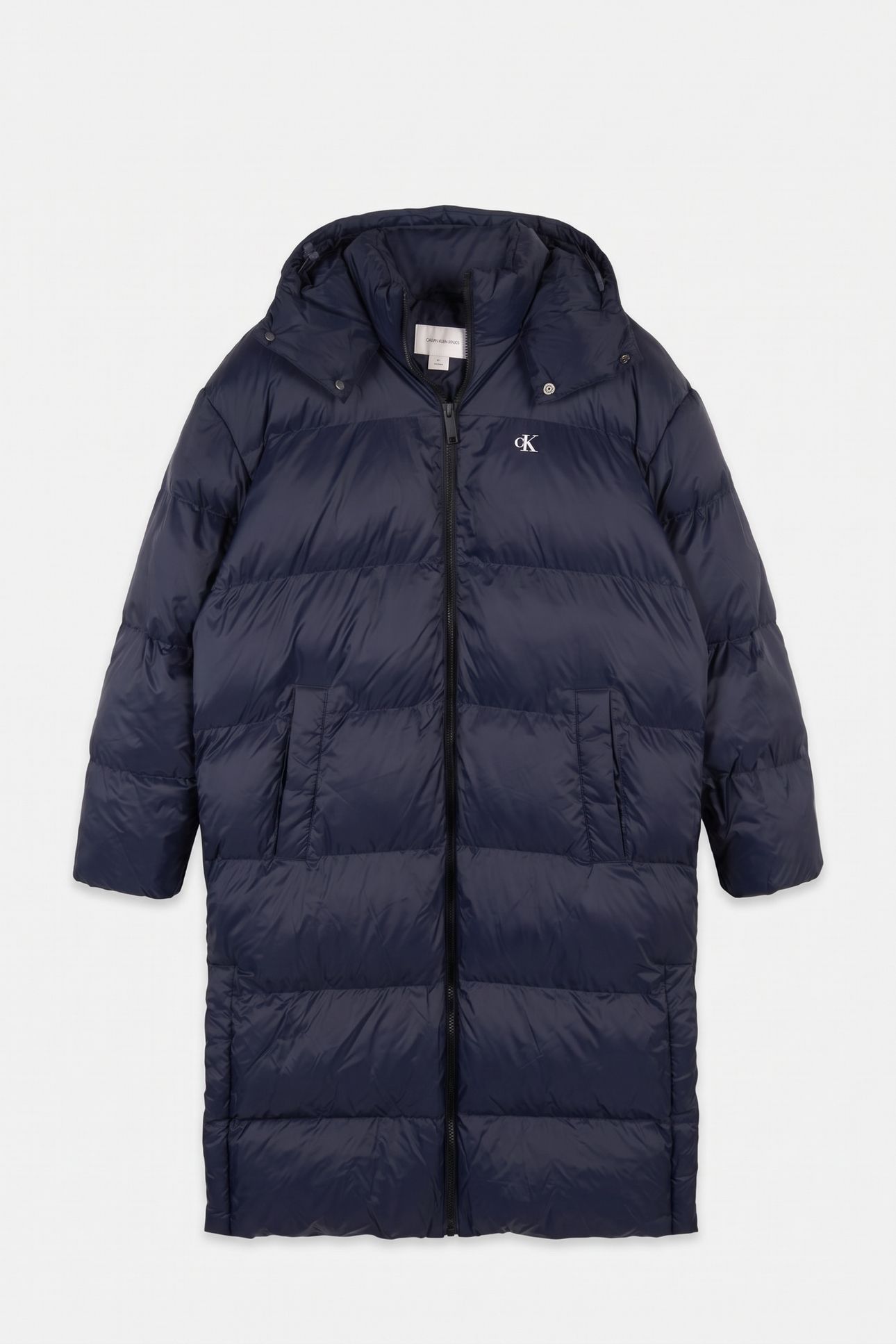 LS LONG LENGTH HOODED COAT DARK SAPPHIRE 3