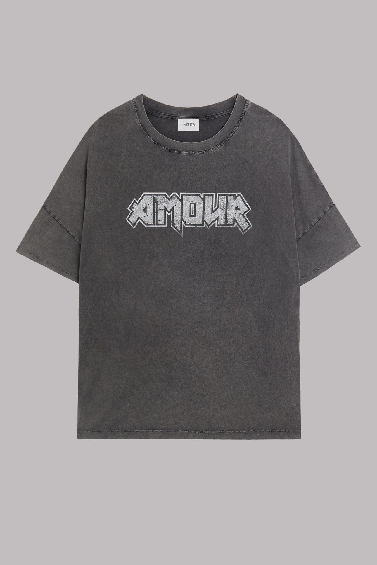THE DARK FADED AMOUR LONG LOOSE T-SHIRT 2