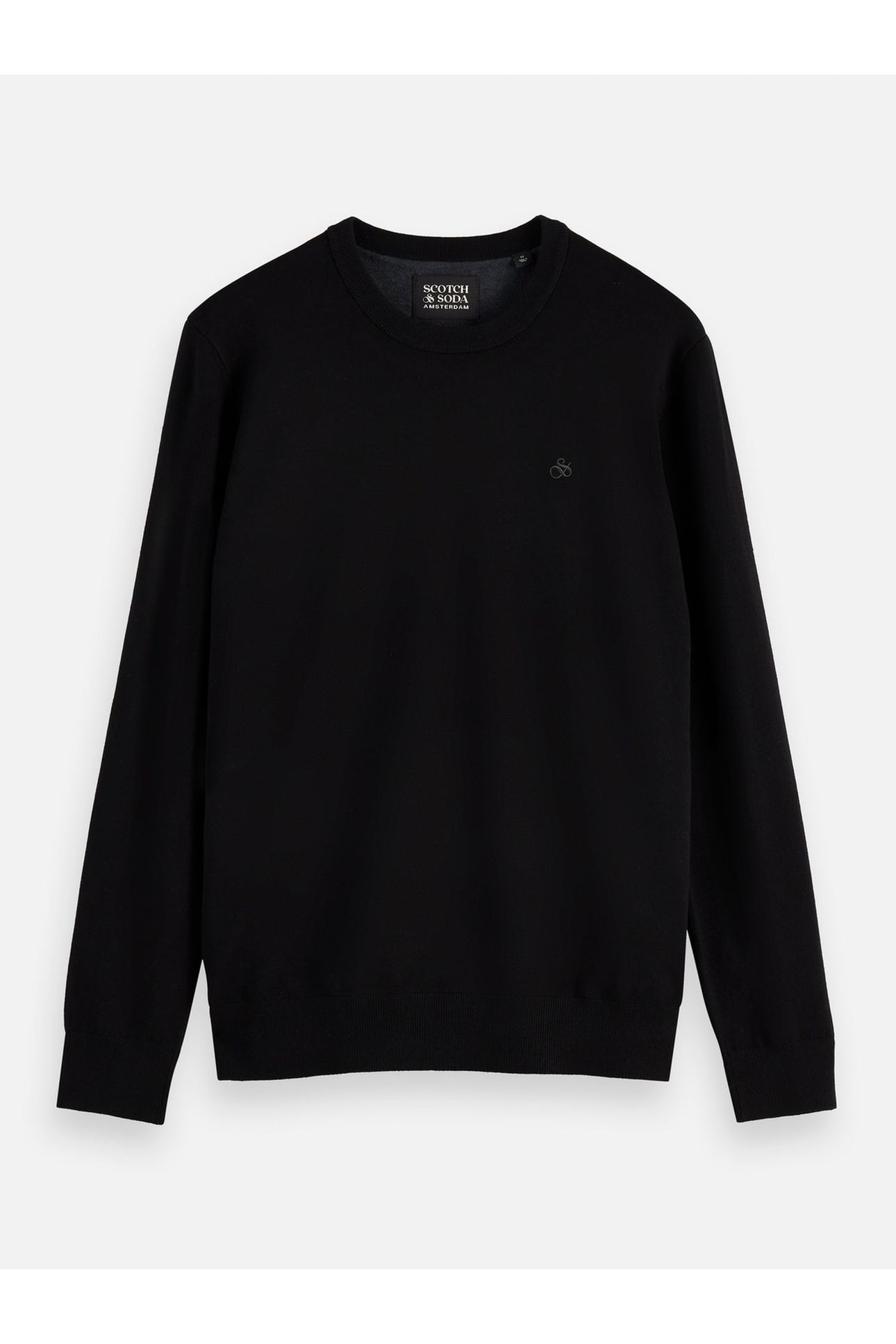 ECOVERO REGULAR-FIT PULLOVER BLACK 4