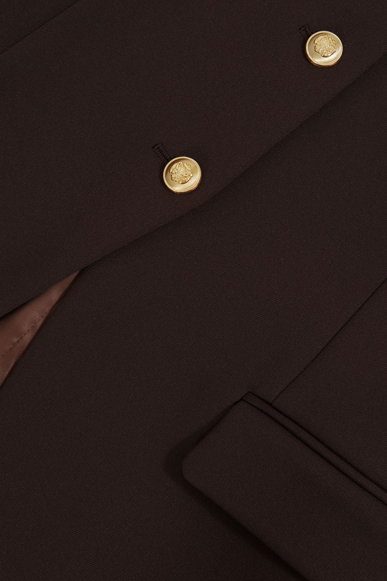 LONGLINE WAISTCOAT CHOCOLATE BROWN 6