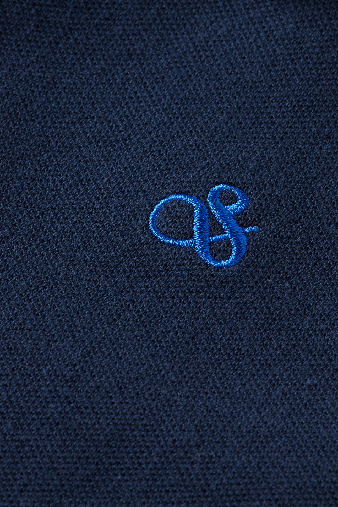 BOYS GARMENT DYED PIQUE POLO NAVY 3