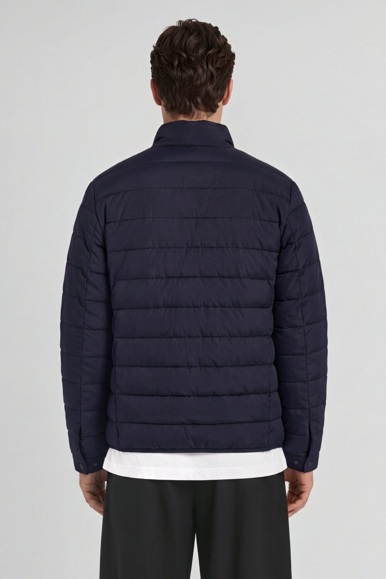 QUILTED PUFFER JACKET BLUE NIGHT 2