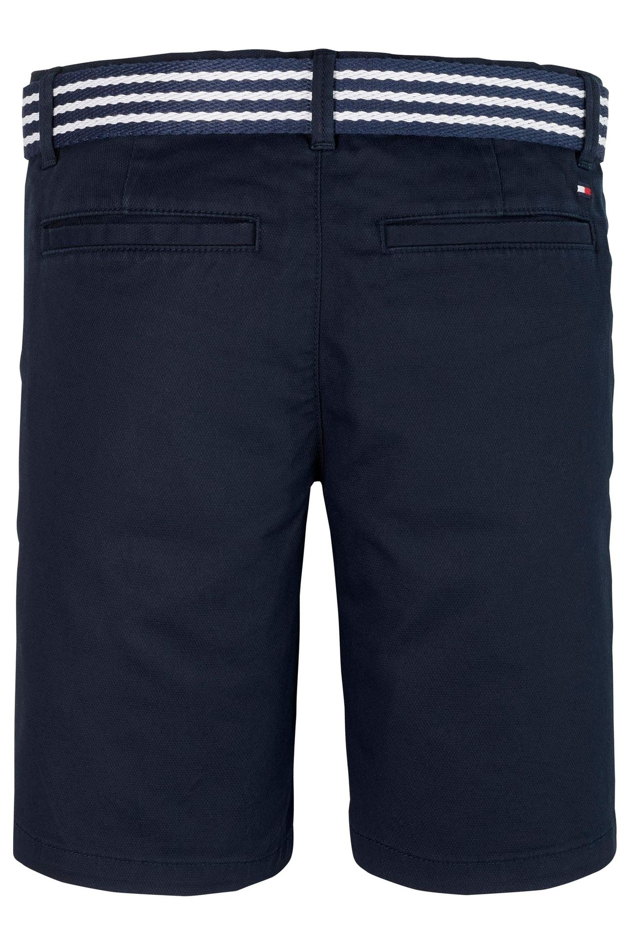 BOYS WOVEN BELTED SHORT DARK NIGHT NAVY 3