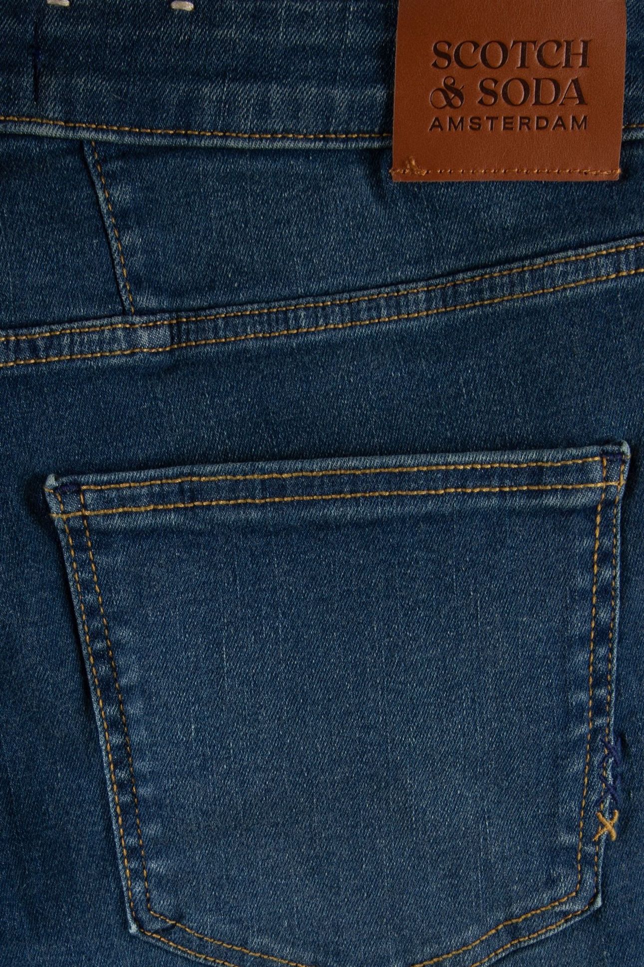 CORE HIGH FIVE SUPER STRETCH SLIM JEANS - NAVY 5