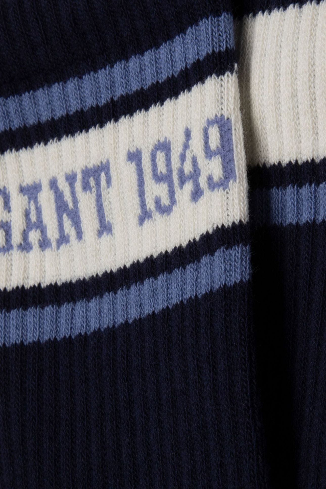 LOGO STRIPE SPORT SOCKS CLASSIC BLUE 5