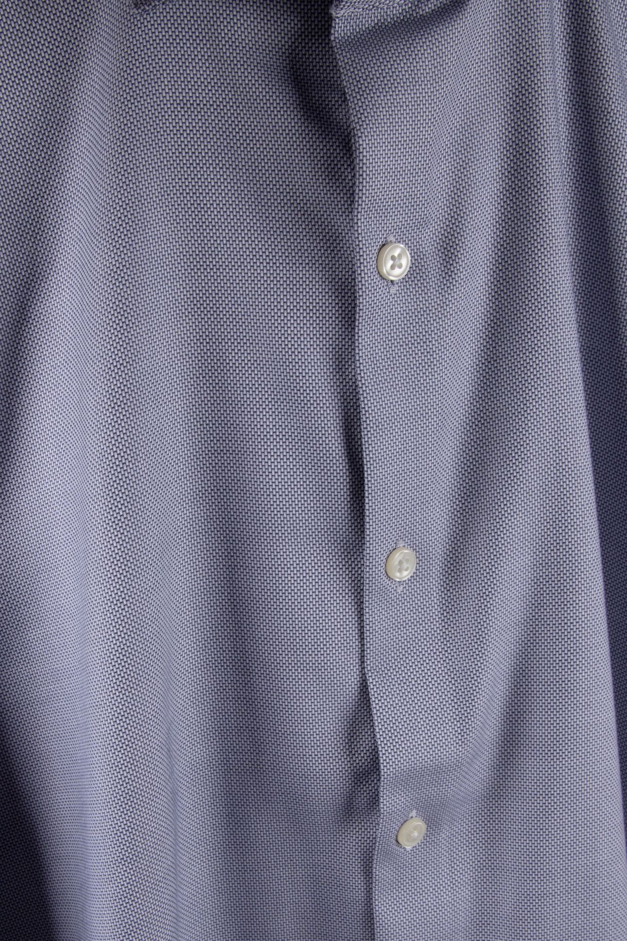 SLIM MID TWILL SHIRT NAVY 4