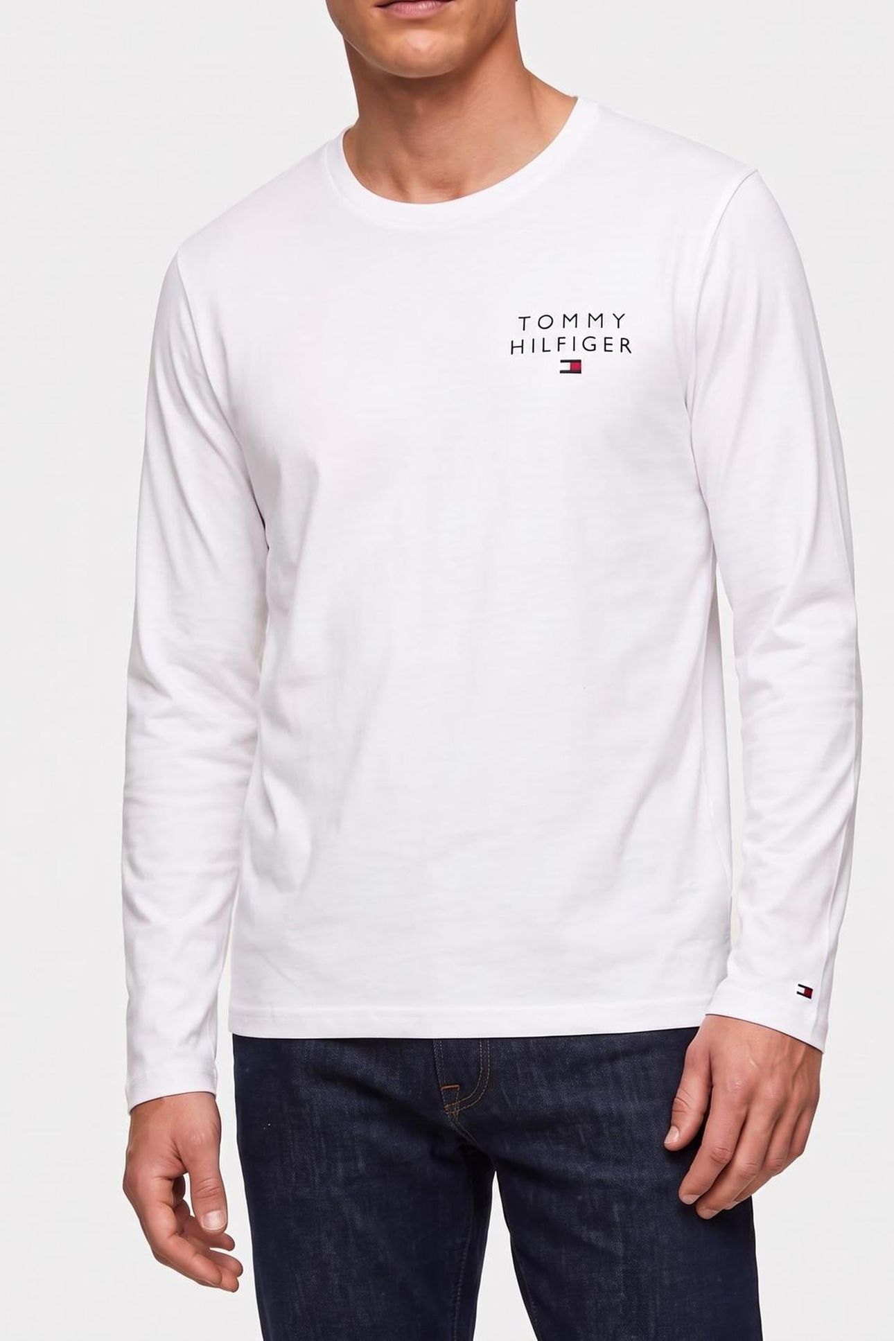 LS TEE LOGO WHITE 1
