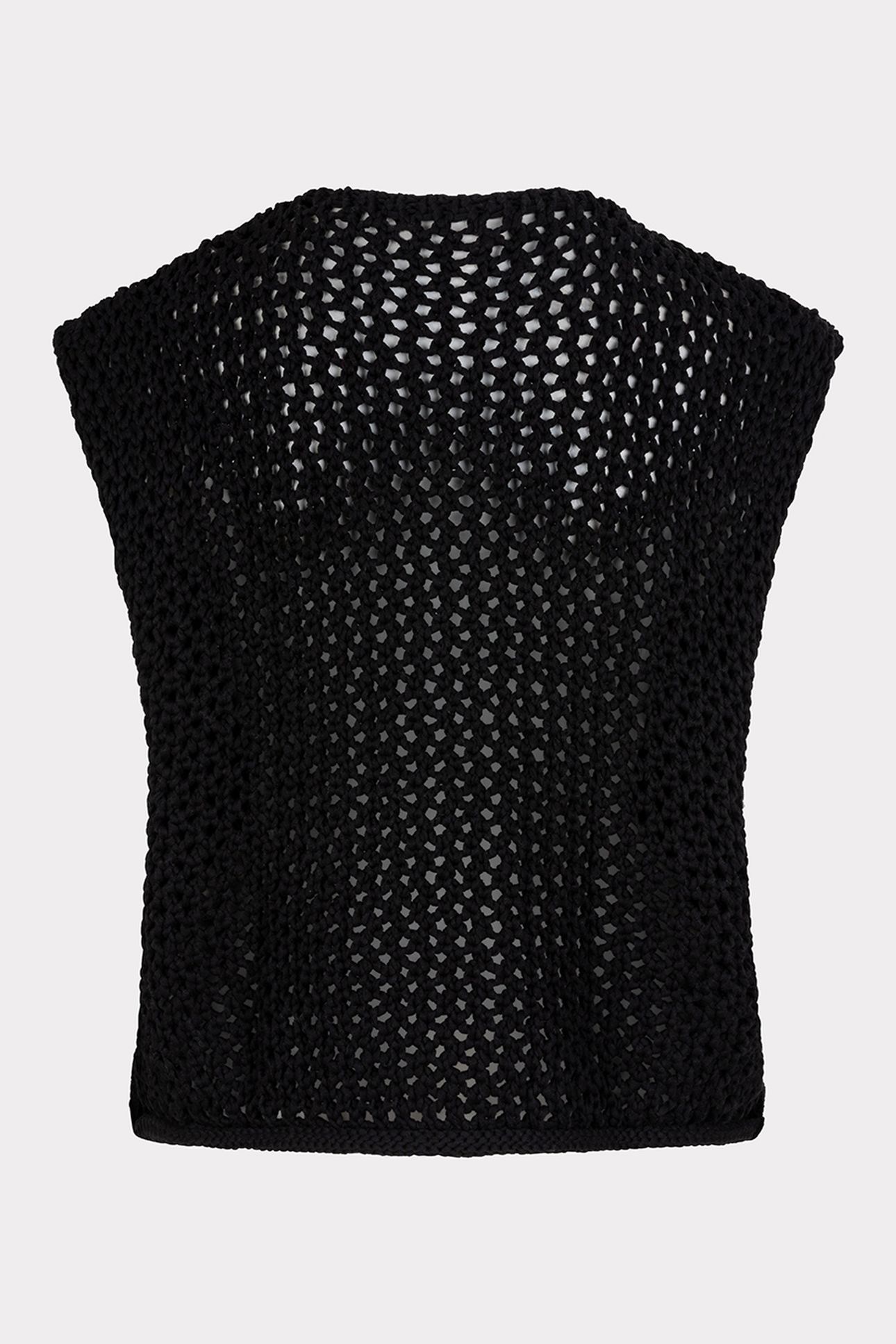 CARDIGAN GILET FANCY BUTTONS BLACK 5