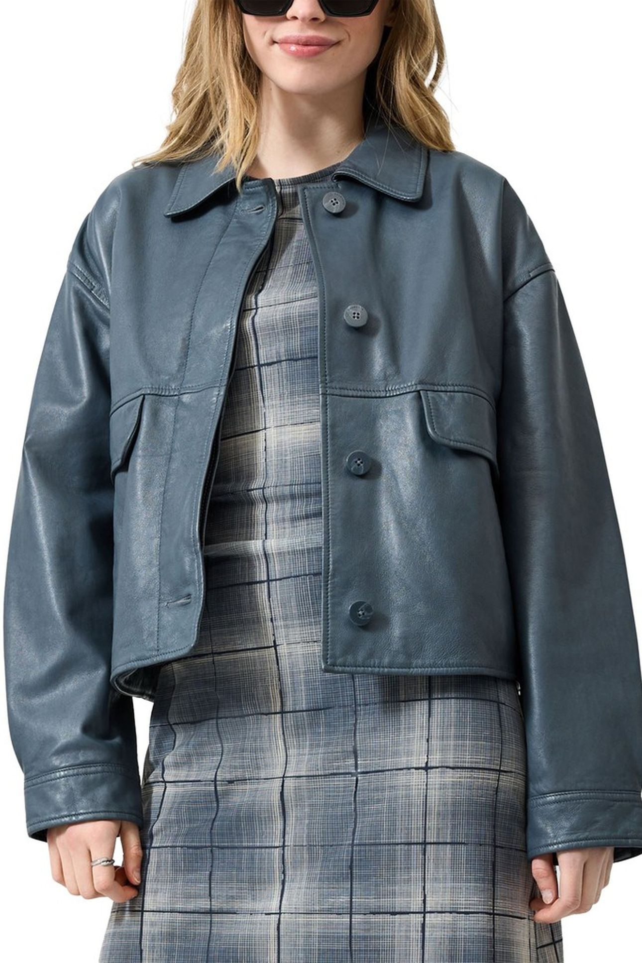 S.OLIVER-QS JACKETS OUTDOOR GREY/BLACK 1